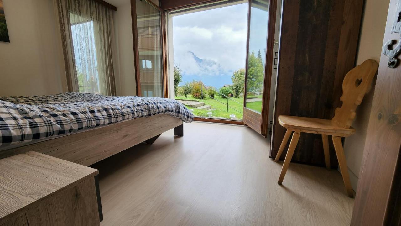 Schoene Ferienwohnung In Traumlage Fewo Solohike Seelisberg Bagian luar foto